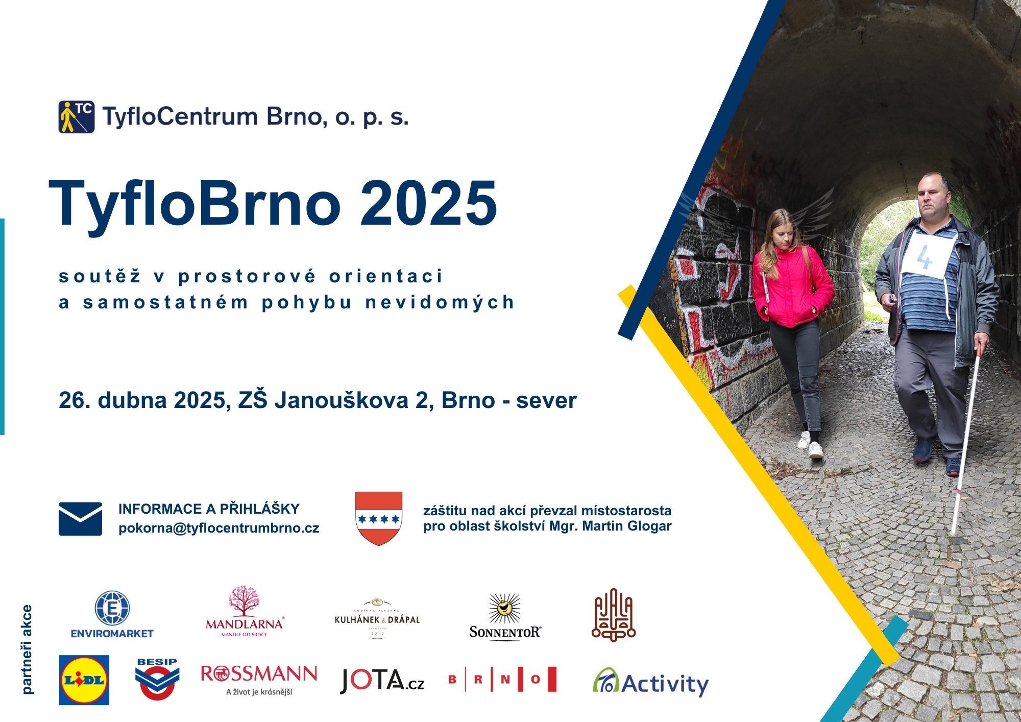 Plakátek TyfloBrno 2025